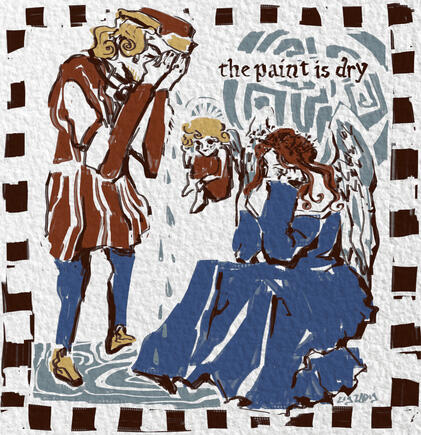 THE PAINT IS DRY. Digital. 2025.